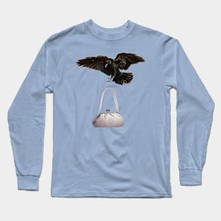 black bird Long Sleeve T-Shirt